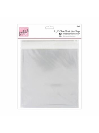 Docrafts Anita's - Clear Card Bags 8x8