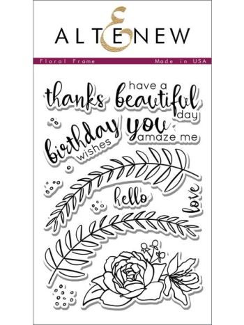 Altenew - Floral Frame - Clear Stamps 4x6