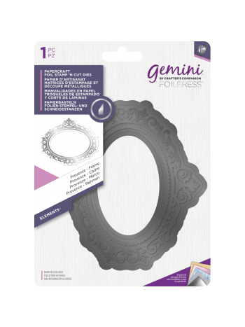 Gemini Foil Stamp N Cut Die - Elements - Provence - Frame