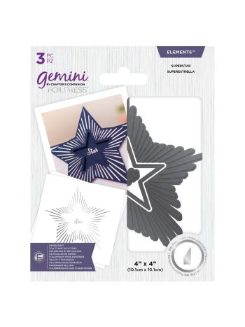 Gemini Foil Stamp 'N' Cut Die - Elements - Star