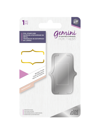 Gemini Elements - Foil Stamp Die - Bracket Frame