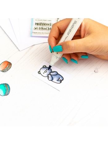 Heffy Doodle - Alcohol Marker Friendly A5 Cardstock (10 Seiten)