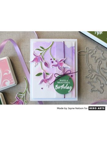 Hero Arts - Color Layering Fuchsia - Clear Stamps 4x6