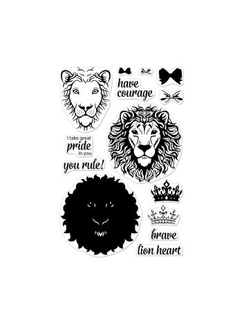Hero Arts - Color Layering Brave Lion - Clear Stamps