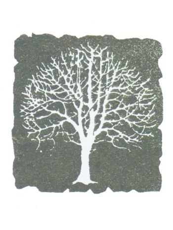 Holzstempel - Baum