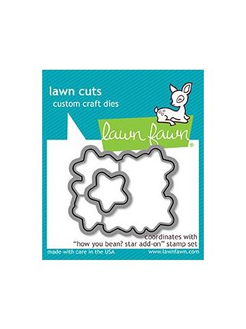 Lawn Fawn - How Have You Bean? Star Add-On - Stanzen