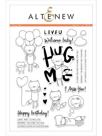 Altenew - Hug Me - Clear Stamps 6x8
