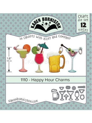Karen Burniston - Happy Hour Charms Stanzen