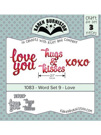 Karen Burniston - Word Set 9 - Love