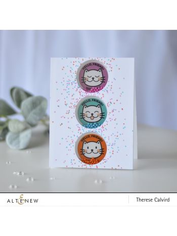 Altenew - Kind Confetti - Clear Stamp 6x8