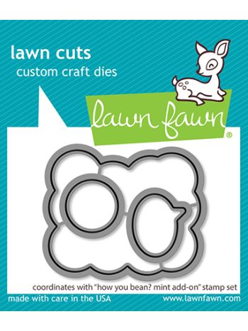 Lawn Fawn - How You Bean? Mint Add-On - Stanze