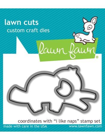 Lawn Fawn - I Like Naps - Stanzen