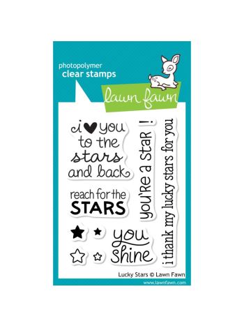Lawn Fawn - Lucky Stars - Clear Stamps 3x4