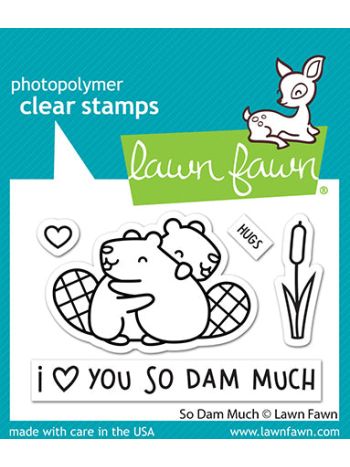 Lawn Fawn - So dam much - Clear Stamps 2x3