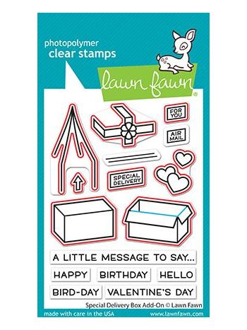 Lawn Fawn - Special Delivery Box Add-on - Stanzen