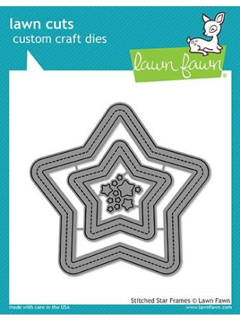 Lawn Fawn - Stitched Star Frames - Stanze