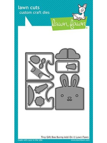 Lawn Fawn - Tiny Gift Box Bunny Add-On - Stanze