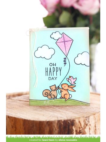 Lawn Fawn - Yay, Kites! - Clear Stamp 4x6