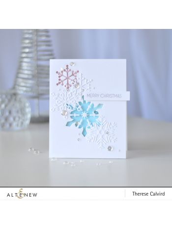 Altenew - Layered Snowflakes - Stanze