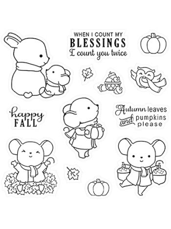 LDRS Creative - Happy Fall - Clear Stamp