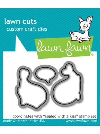 Lawn Fawn - Sealed With A Kiss - Stanze