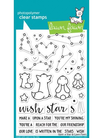 Lawn Fawn - Upon A Star - Clear Stamp 4x6