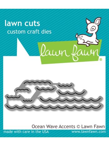 Lawn Fawn - Ocean Wave Accents - Stanze