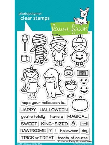 Lawn Fawn - Costume Party - Clear Stamps 4x6