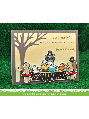 Lawn Fawn - Forest Feast - Clear Stamps 4x6
