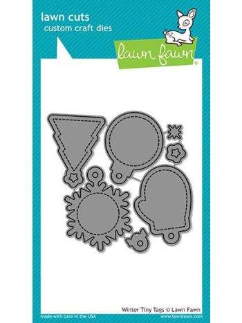 Lawn Fawn - Winter Tiny Tags - Stanze