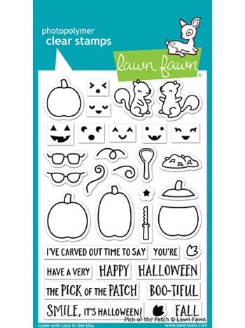 Lawn Fawn - Pick o the patch - Clear Stamps 4x6