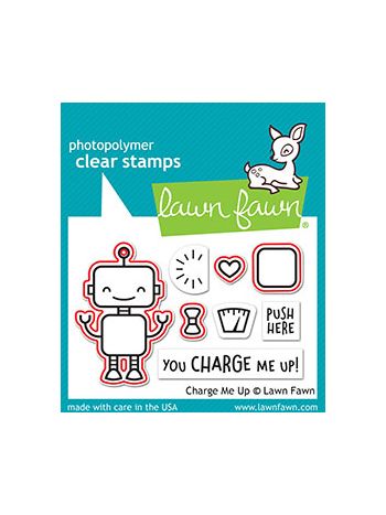 Lawn Fawn - charge me up - Stanzen
