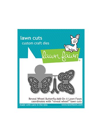 Lawn Fawn - Reveal Wheel Butterfly Add-On - Stanze