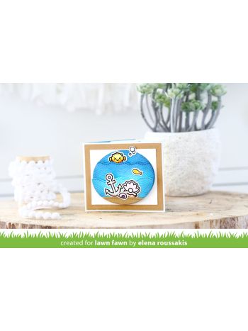Lawn Fawn - Center Picture Window Card - Stanzset
