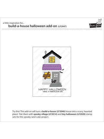 build-a-house halloween add-on