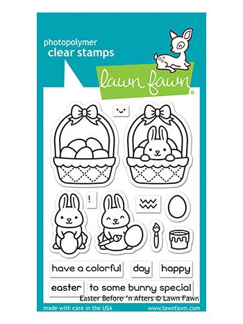 Lawn Fawn - easter before 'n afters - Clear Stamp 3x4