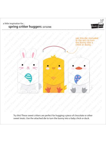 Lawn Fawn - spring critter huggers - Stanzen