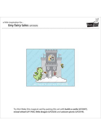 Lawn Fawn - tiny fairy tale - Clear Stamp 2x3