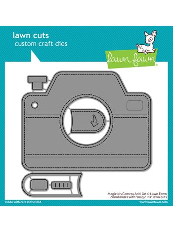 Lawn Fawn - magic iris camera add-on - Stanzen