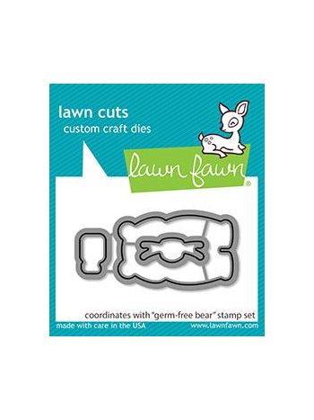 Lawn Fawn - Germ-Free Bear - Stanze