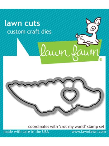 Lawn Fawn - Croc my World - Stanzen