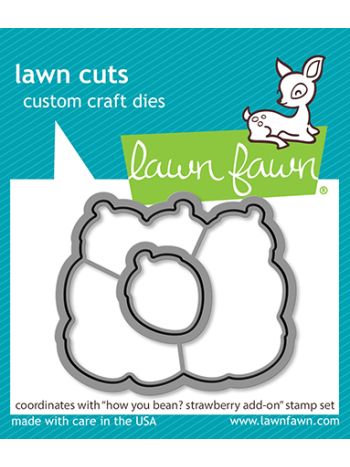 Lawn Fawn - How you bean? Strawberries Add-on - Stanzen