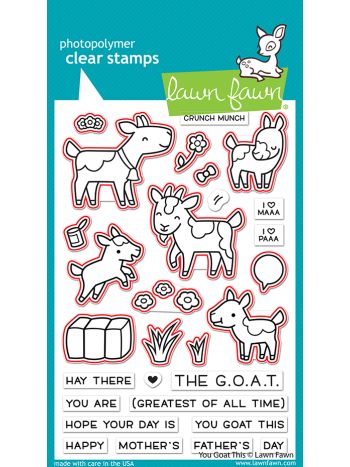 Lawn Fawn - You Goat This - Stanzen