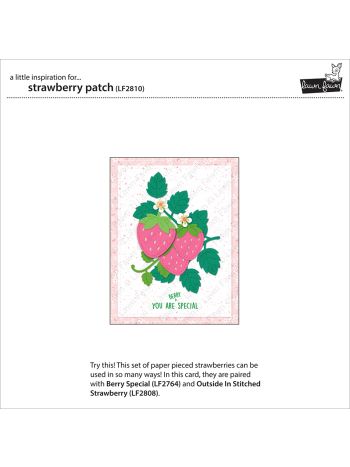 Lawn Fawn - Strawberry Patch - Stand Alone Stanze