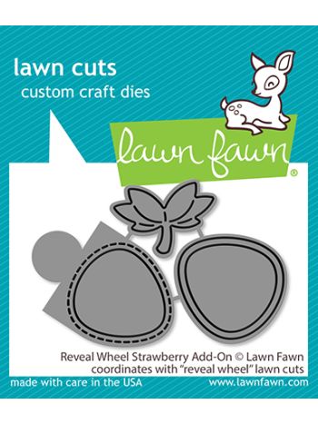 Lawn Fawn - Reveal Wheel Strawberry Add-On - Stand Alone Stanze