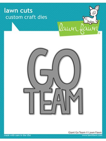 Lawn Fawn - Giant Go Team - Stand Alone Stanze