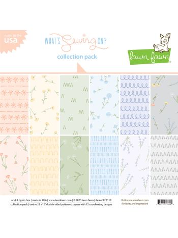 Lawn Fawn - What's Sewing on? - Collection Pack 12x12