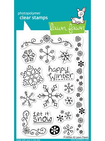 Lawn Fawn - Frosties - Clear Stamps 4x6