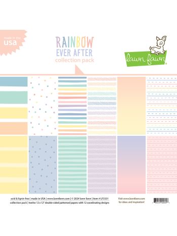 Lawn Fawn - Rainbow ever after - Collection Pack