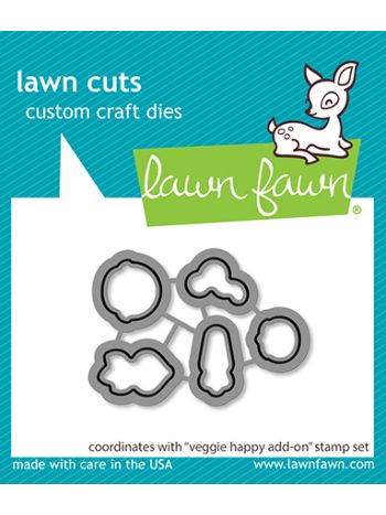 Lawn Fawn - Veggie happy Add-on - lawn cuts - Stanzschablonen